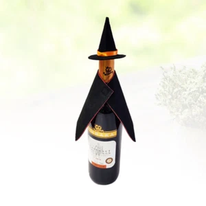 2 Pcs Halloween Party Giveaways Halloween Wine Bottle Decoration - Picture 1 of 12