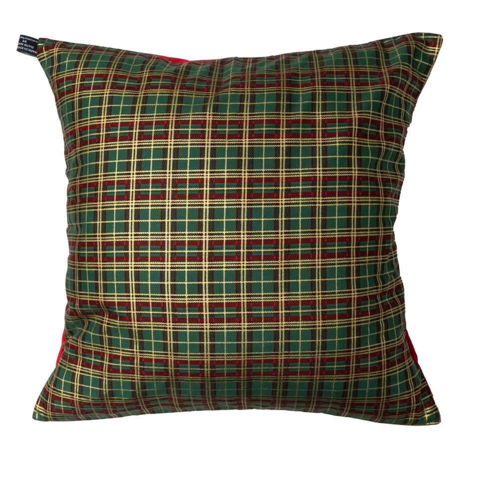 Fundas de cojín escocesas de tartán 100 % algodón y poliéster decoración de clan escocés dispersión Foto 1 de 1