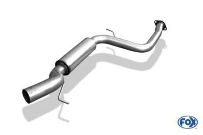 Fox Acero Presilenciador para Volvo C70 II Cabrio 2.4l 2.5l Desde Año Fab. 06 - Imagen 1 de 4