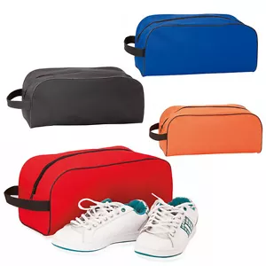 Fußball Rugbyschuhe/Sport Trainer Schuhtasche 4 Farben zur Auswahl 600D Polyester UK - Bild 1 von 5