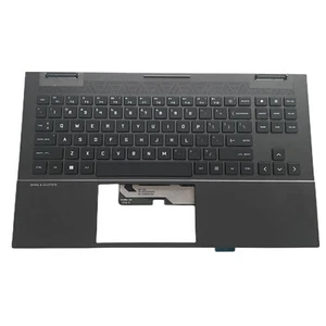 New For HP OMEN Laptop 15-EK 15-EN Palmrest w/RGB Backlit Keyboard M00667-001 US - Picture 1 of 10