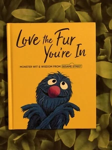 Love the Fur You're In, Monster Wit & Wisdom From Sesame Street Children’s Book - Picture 1 of 4