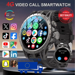 Reloj inteligente AMOLED, cámara, 3 GB+32 GB, Google Maps Youtube Tiktok WhatsApp - Imagen 1 de 14