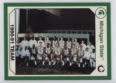 1990-91 Collegiate Collection 1990-91 Team Michigan State Spartans #20 - Image 1 of 2
