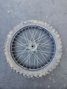 00-07 SUZUKI DRZ 400 DRZ 400E OEM FACTORY FRONT WHEEL FRONT RIM  - Picture 1 of 4