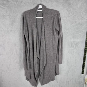 Barefoot Dreams Bamboo Chic Lite Cardigan Small Taupe Cozy Open Front Lounge - Picture 1 of 4