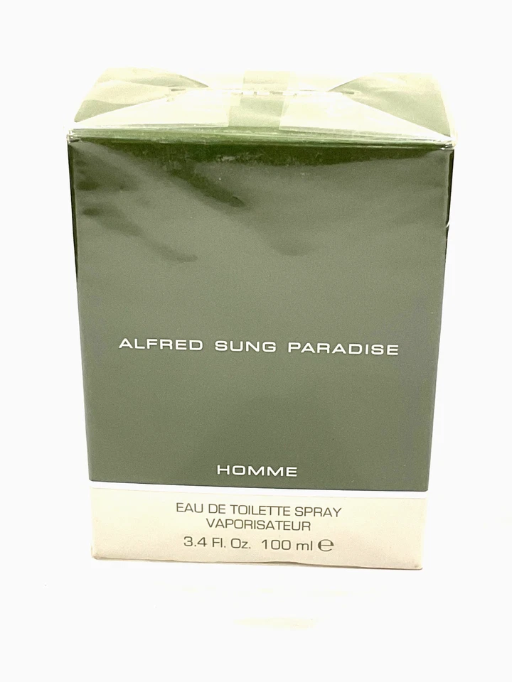 Alfred Sung Paradise Homme 3,4 OZ 100 m EDT spray para hombres nuevo envío gratuito Foto 1 de 1