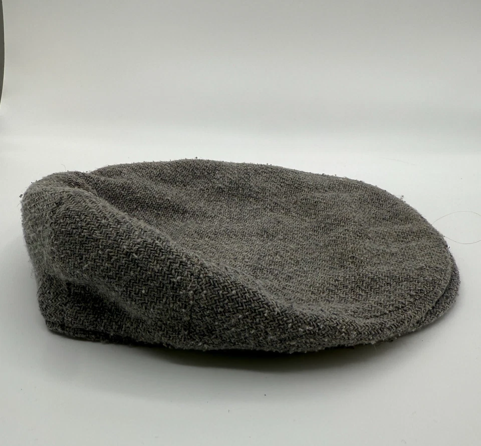 Boné Dunn & Co The Rutland County mistura de lã de cordeiro Cabbie Newsboy tweed vintage - Imagem 1 de 4