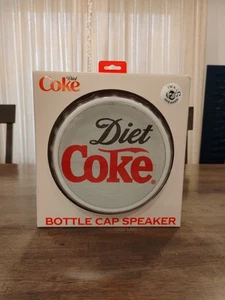Diet Coke Decorative Bottle Cap Bluetooth Speaker With LED Lights Radio USB - Picture 1 of 3