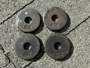 1.25 lb Pancake Style 1 1/4 Weight Plates - Lot Of 4  - Picture 1 of 2