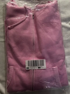 NEW Victoria’s Secret PINK Logo Ivy Fleece Campus Full Zip Hoodie Jacket Medium - Image 1 of 4