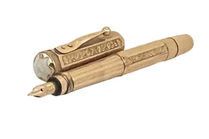 SELTENER MONTBLANC N 1 GOLD ACHTECKIGER SICHERHEITSFÜLLFEDERHALTER 1920 - Bild 1 von 13