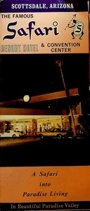 Safari Resort Hotel & Convention Center Brochure Scottsdale Arizona - Picture 1 of 3