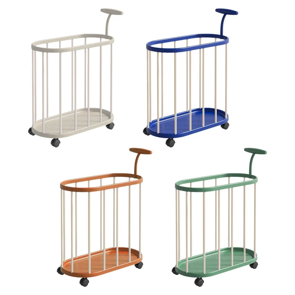 Yoga Mat Storage Bin Rolling Laundry Basket Clothes Hamper, Home Gym Storage - Image 1 of 1