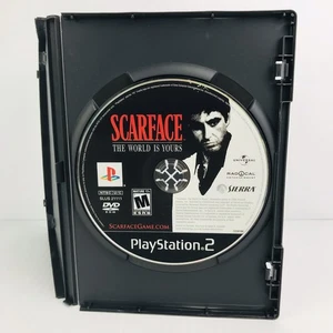 Scarface: The World is Yours (Sony PlayStation 2, PS2)  Disc ONLY Tested & Works - Picture 1 of 5