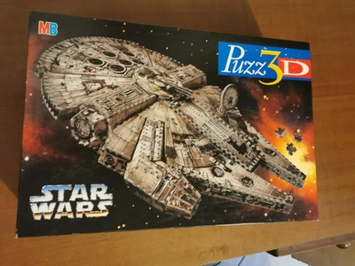 Star Wars Millenium Falcon puzzle 3d mb - Immagine 1 di 4