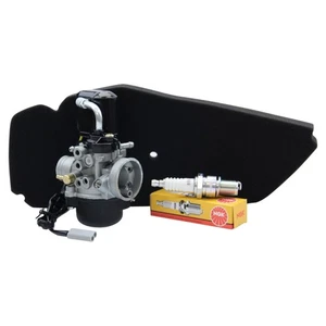 Piaggio Sfera NSL Vergaser 17,5 E-Choke + RMS Luftfilter + NGK Zündkerze B9ES - Picture 1 of 4