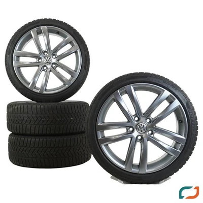 Original VW Golf 7 GTI GTD Salvador Winterräder Winterreifen 18 Zoll 5G0601025AF - Bild 1 von 4