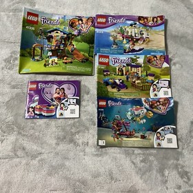 LEGO Friends Instruction Manual Only Lot Of 4 41385, 41361, 41315, 41335