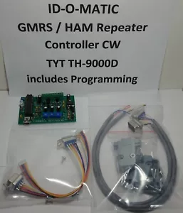 HAM or GMRS repeater ID-O-MATIC w/ your TYT TH-9000D Radios CW programmed - Picture 1 of 7