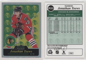 2015-16 O-Pee-Chee Platinum Retro Rainbow Jonathan Toews #R33