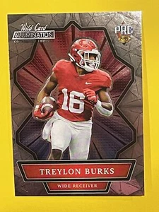 Treylon Burks 2021 Wild Card Alumination NIL Collegiate PRC #ANBC-79 - Picture 1 of 2