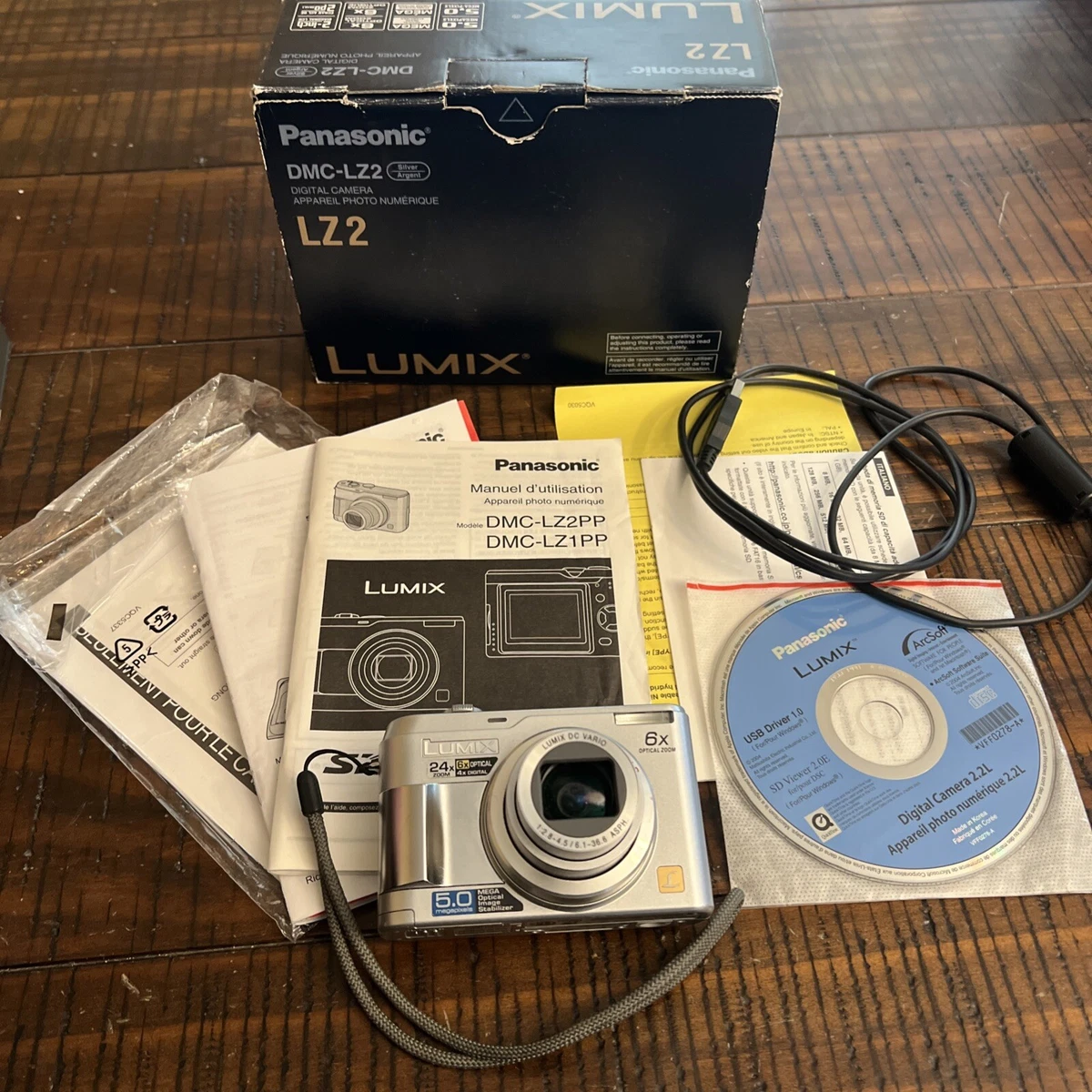 Panasonic パナソニック DMC-LZ2 デジカメ 極美品 Amazon.com : Panasonic Lumix DMC-LZ2 5MP Digital Camera with 6x