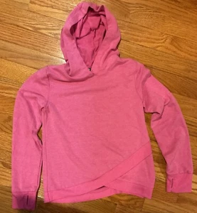 Eddie Bauer Pullover Hoodie Pink Girls Kids Youth Small Size 7/8 - Picture 1 of 4