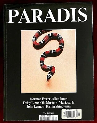 Paradis Magazine ~ No.4, 2008 ~ Thomas Lenthal Jude Law John Lennon Tamasaburo - Image 1 of 4