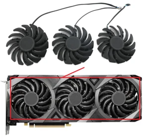 Cooling Fan For MSI GeForce 3090 3080 3070 VENTUS 3X OC GPU PLD09210S12HH - Picture 1 of 11