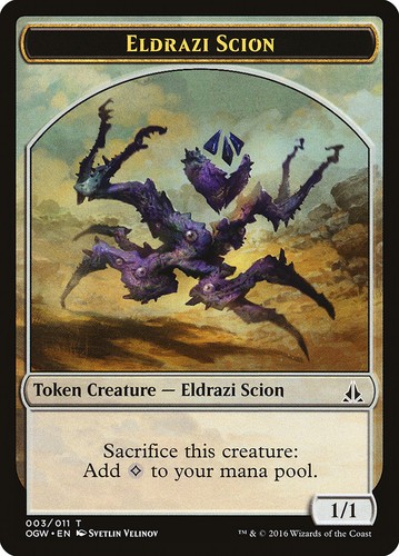 Eldrazi Scion Token (3) | MtG Magic Oath of the Gatewatch |English ...