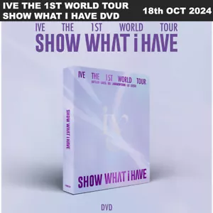 IVE THE 1ST WORLD TOUR SHOW WHAT I HAVE DVD 3 dischi+fotolibro+etc+numero di tracciamento - Foto 1 di 5