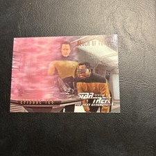 Jb6d Star Trek Next Generation  1997 Season 6 #543 Geordi, La Forge Data