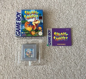 Sneaky Snakes - Nintendo Gameboy Original - Boxed & Complete CIB DMG - Picture 1 of 20