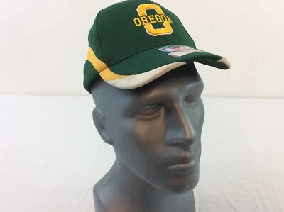 Gorra de béisbol UO Oregon verde y amarillo del mundo 2012 talla 6 1/2 6 7/8 Foto 1 de 4