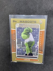 2013 Topps Pro Debut Mascot Patch Gold /50 Louie #MAS-LO Patch