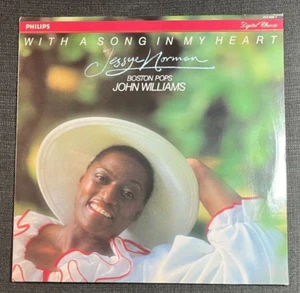 JESSYE NORMAN - With A Song In My Heart ~ PHILIPS 412 625 (1984) {orig} -RARE - Imagen 1 de 4