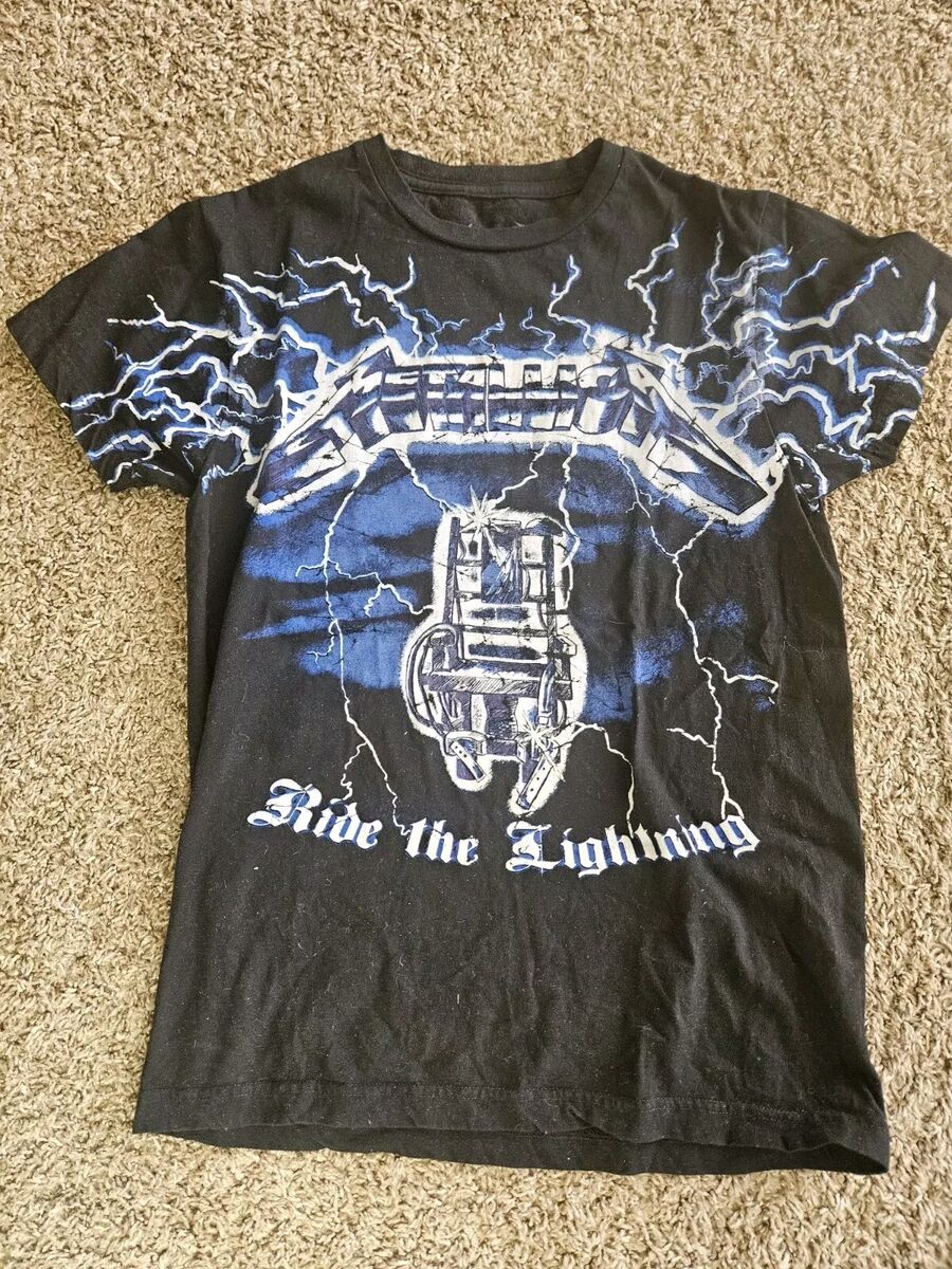 Metallica Ride The Lightning In Men's T-Shirts for sale - eBay Metallica Ride The Lightning In Men's T-Shirts for sale - eBay