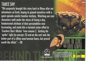 Farscape Staffel 4 - BTS58 Hinter den Kulissen Einsteckkarte - Bild 1 von 1