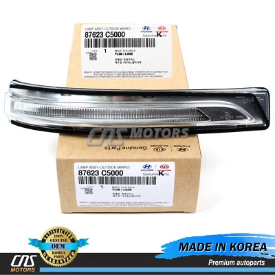 ⭐GENUINE⭐ Outside Mirror Turn Signal Lamp RIGHT for 16-20 Kia Sorento 87623C5000 Foto 1 de 4