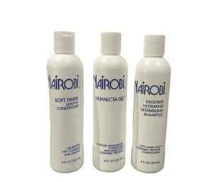 Nairobi Humecta-Sil, Soft Finish Conditioner and Shampoo 8 oz each. Nairobi Set - Picture 1 of 1