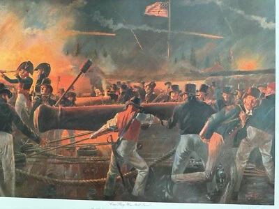 Don Troiani наш флаг был еще там новом США войны Co войны 1812, #37 очень редкая - Изображение 1 из 4