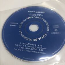 RICKY MARTIN CORAZONADO CD ARGENTINA PROMO SINGLE COLUMBIA 1998