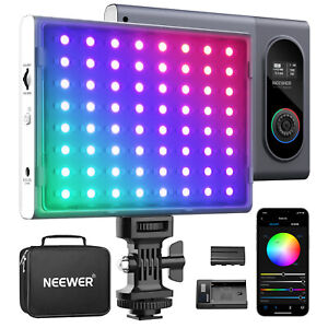 Neewer RGB190 LED Video Light Battery Kit with APP Control LCD Display