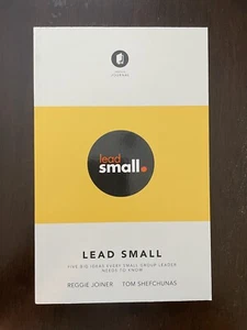 Lead Small by Reggie Joiner & Tom Shefchunas- New paperback - Picture 1 of 2