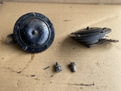 Juego de bocinas 79 Yamaha XS850 alto bajo alto tono OEM XS750-91 B9 Foto 1 de 4