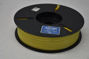 PlastTies Plastic Paper Twist Ties Spool Yellow 27 Gauge 2000' x 5/32" 312 - Picture 1 of 4