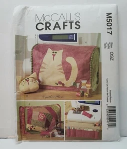 Cubierta de máquina de coser McCall's 5017 2005 sin cortar y accesorios patrón de costura  - Imagen 1 de 6