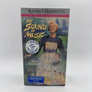 The Sound of Music (VHS 2-Tape Set, Silver Anniversary, 1990) - Sealed Watermark - Picture 1 of 8