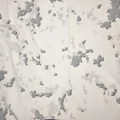 Tela de nailon camuflada blanca/gris con impresión digital por yarda Foto 1 de 2